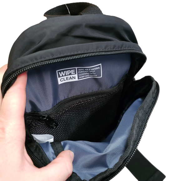 Adidas Unisex Essentials 2 Sling Adjustable Strap Crossbody Bag New Black - Picture 9 of 10